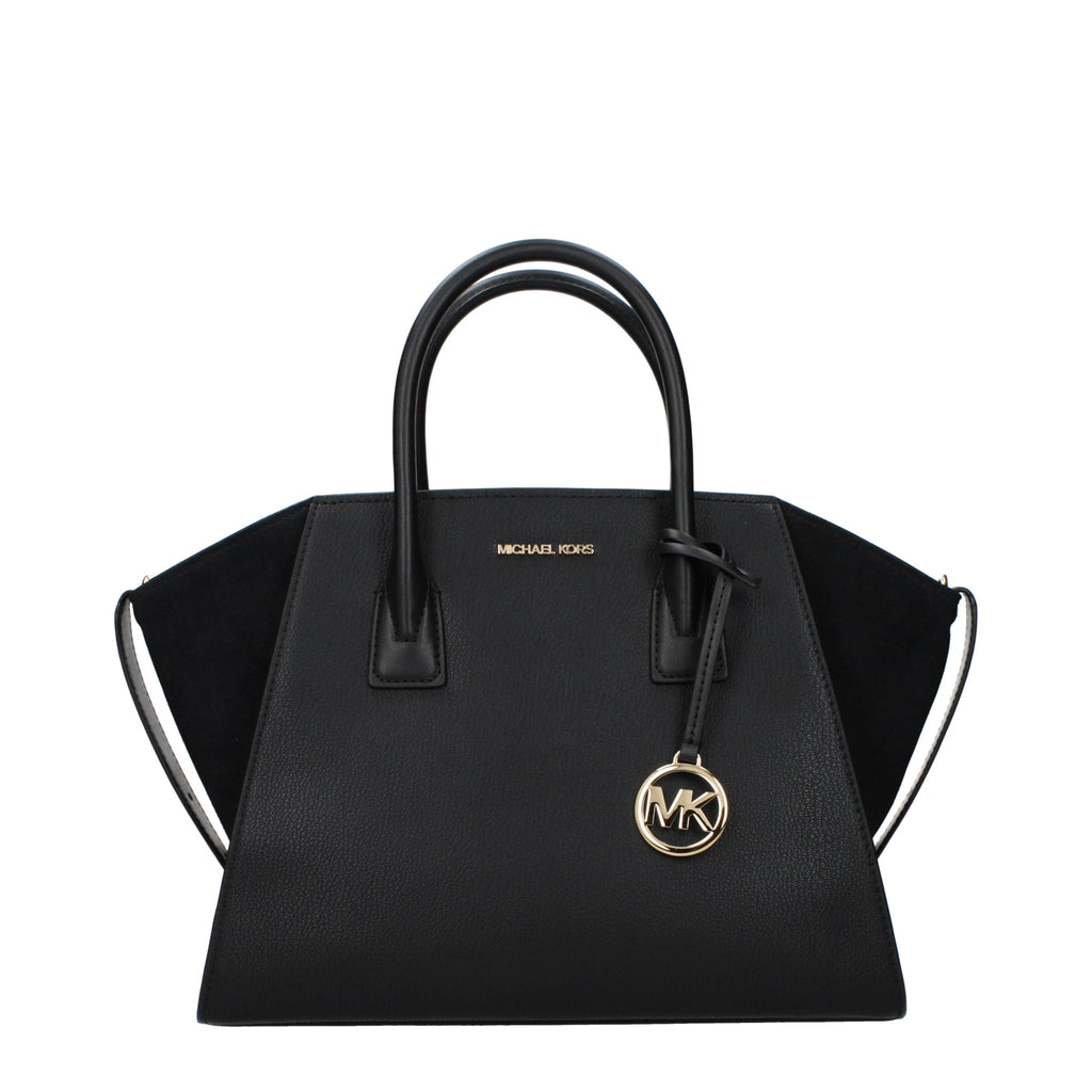 Michael Kors handtas in zwart leer Michael Kors