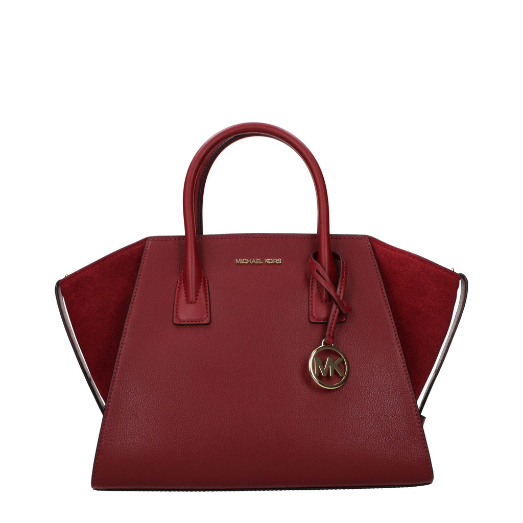 Michael Kors handtas in rood leer Michael Kors