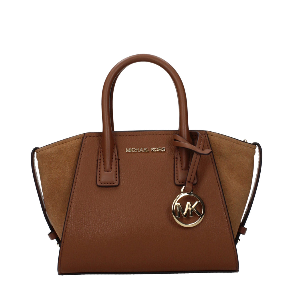 Michael Kors handtas in bruin leer Michael Kors