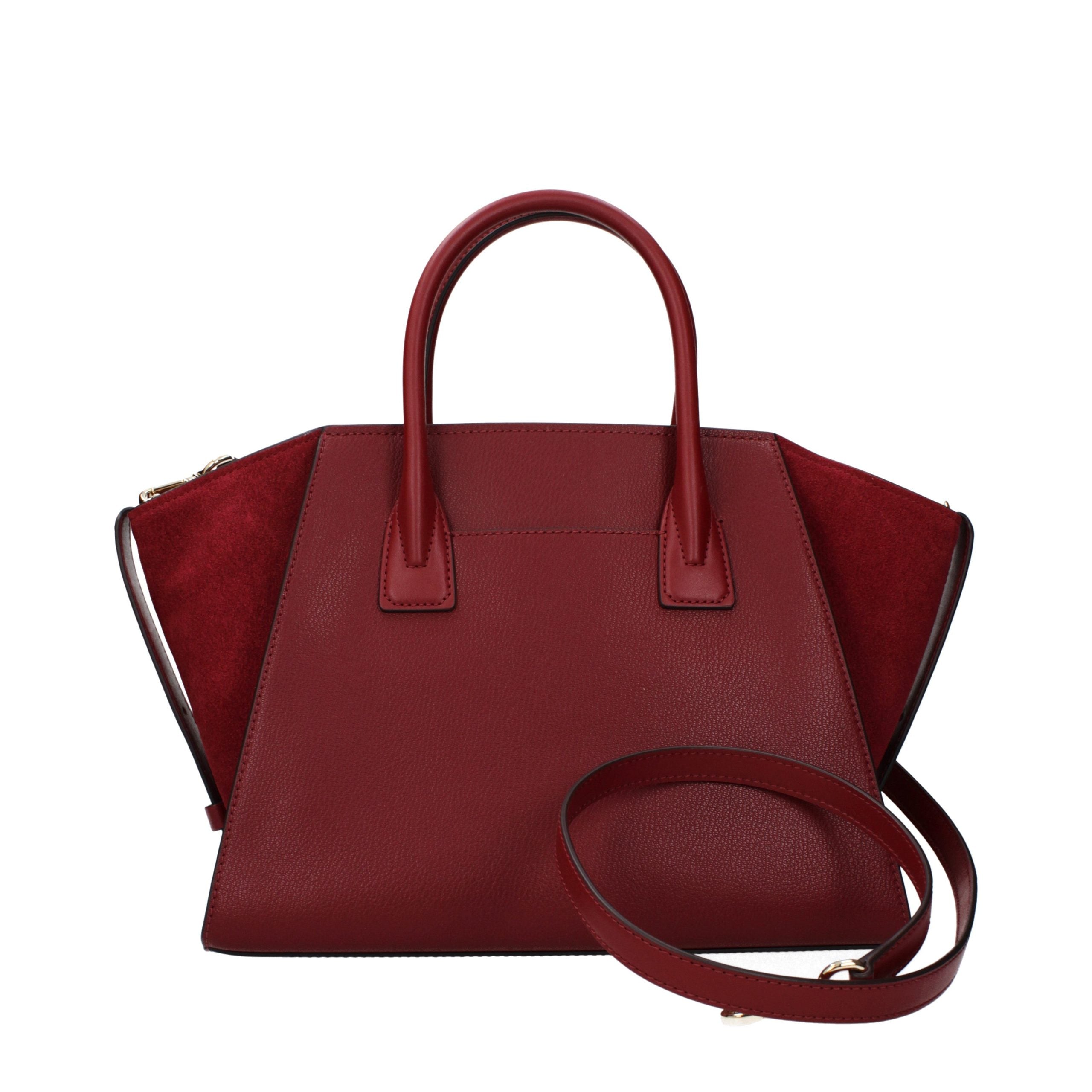 Michael Kors handtas in rood leer Michael Kors