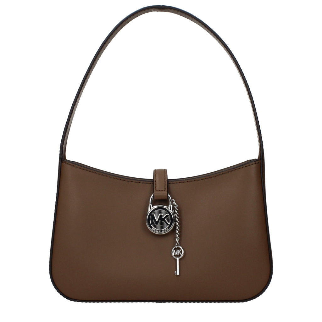 Michael Kors handtas in bruin leer Michael Kors