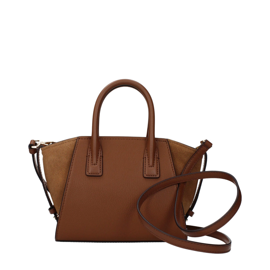 Michael Kors handtas in bruin leer Michael Kors