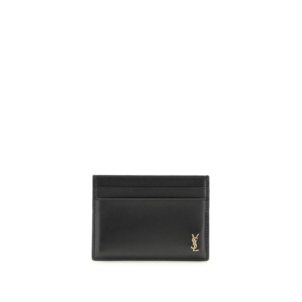 Saint Laurent Black Calf Leather Bos Taurus Wallet Saint Laurent