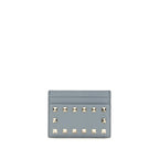 Valentino Garavani Blue Calf Leather Bos Taurus Wallet Valentino Garavani