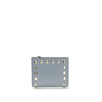 Valentino Garavani Blue Lamb Ovis Aries Aries Wallet Valentino Garavani