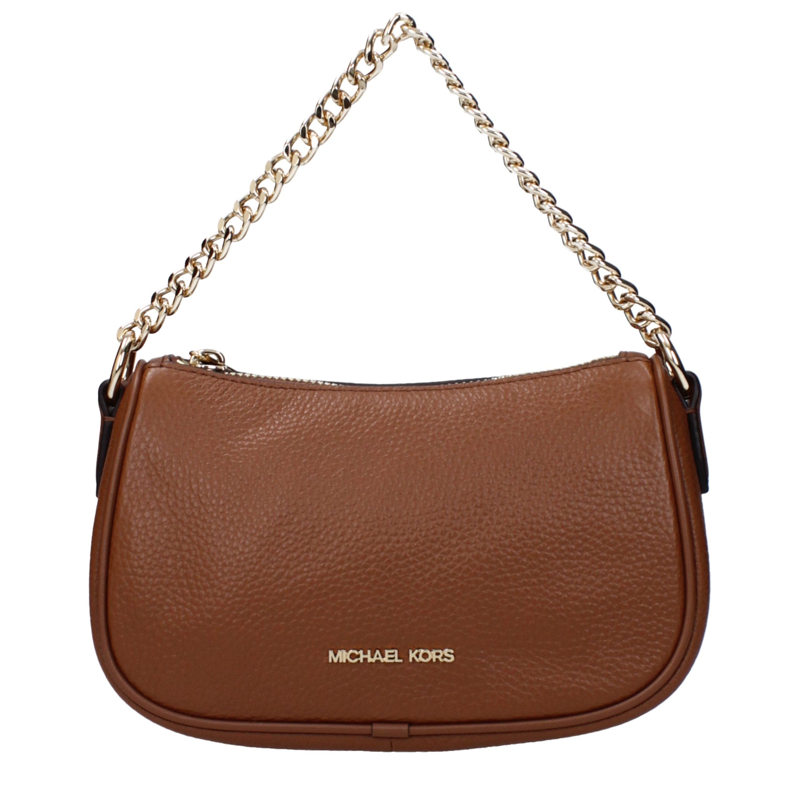 Michael Kors handtas in bruin leer Michael Kors