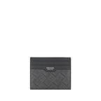 Ferragamo Gray Calf Leather Bos Taurus Wallet Ferragamo