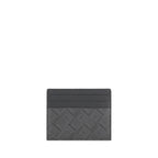 Ferragamo Gray Calf Leather Bos Taurus Wallet Ferragamo