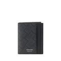 Ferragamo Black Calf Leather Bos Taurus Wallet Ferragamo
