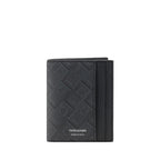 Ferragamo Black Calf Leather Bos Taurus Wallet Ferragamo