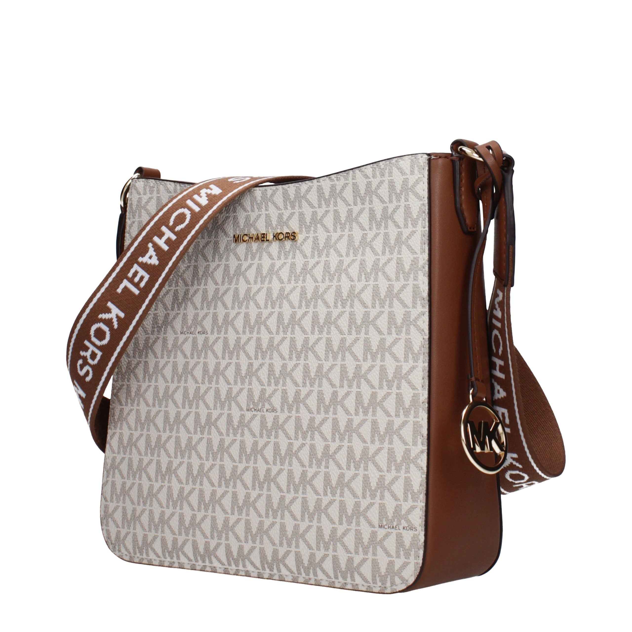 Michael Kors schoudertas in beige Michael Kors