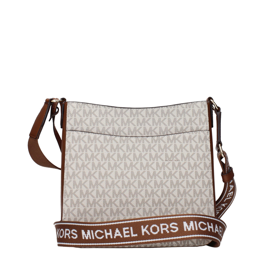 Michael Kors schoudertas in beige Michael Kors