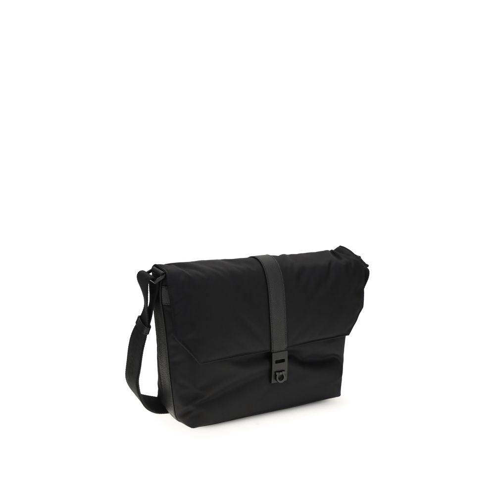 Ferragamo Black Nylon Handbag Ferragamo