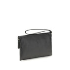 Fendi Black Calf Leather Bos Taurus Shoulder Bag Fendi