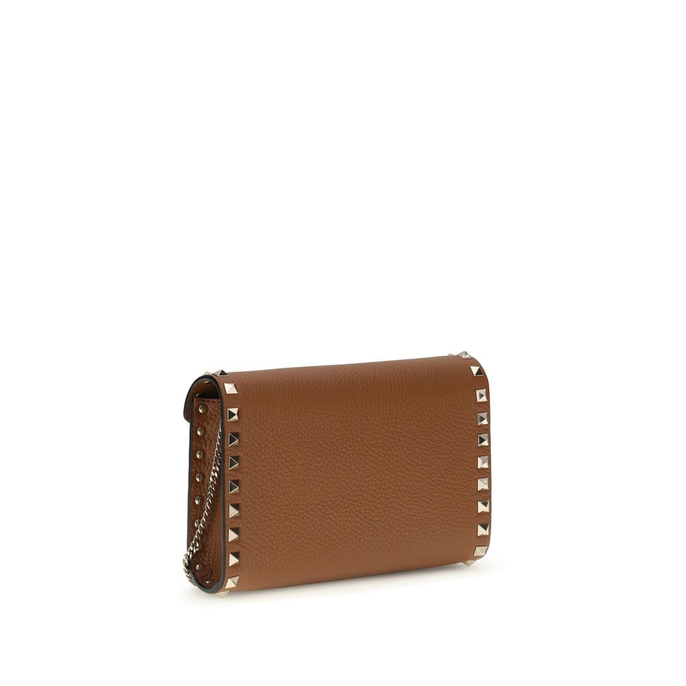 Valentino Garavani Bicolor Calf Leather Bos Taurus Wallet Valentino Garavani
