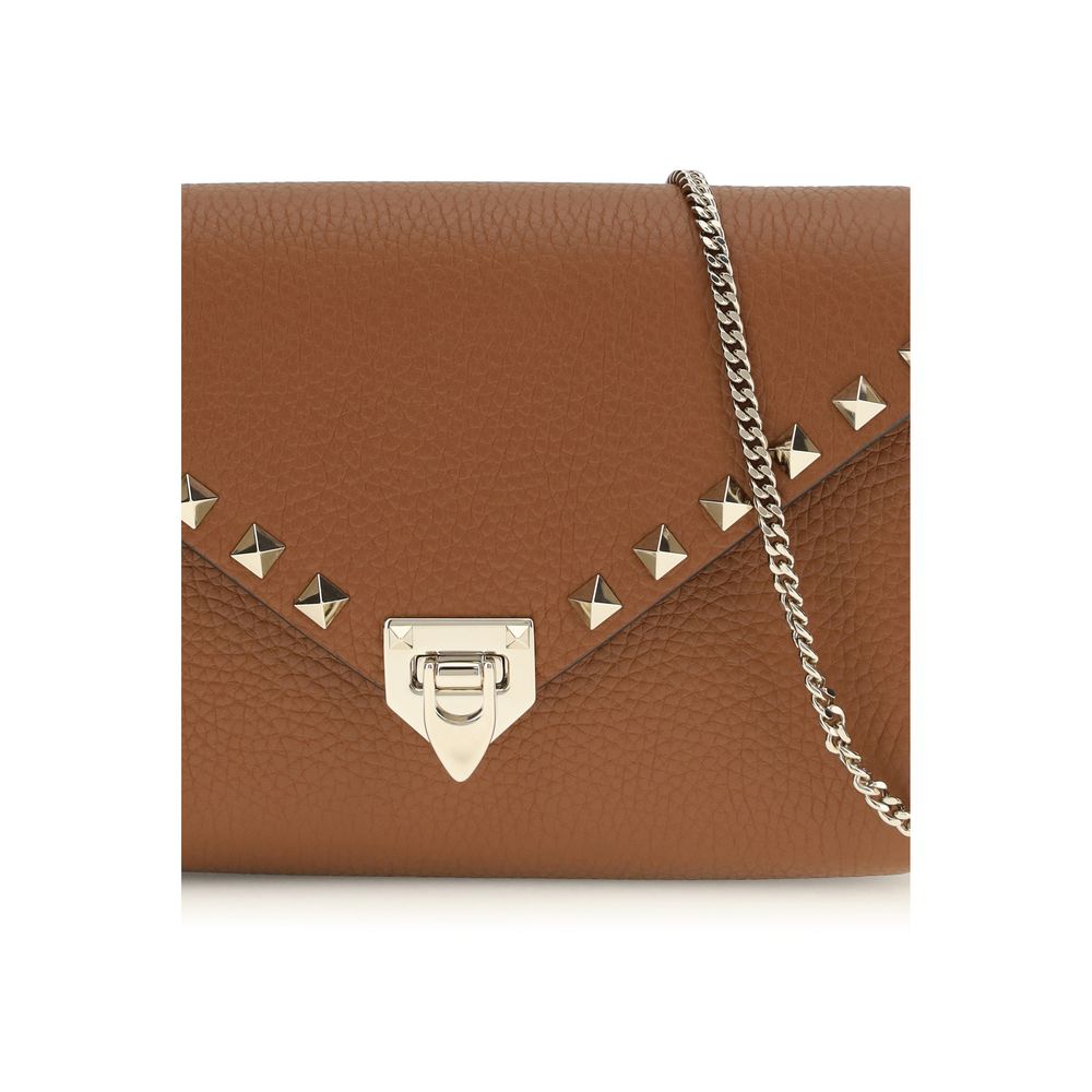 Valentino Garavani Bicolor Calf Leather Bos Taurus Wallet Valentino Garavani