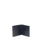 Valentino Garavani Blue Calf Leather Bos Taurus Wallet Valentino Garavani