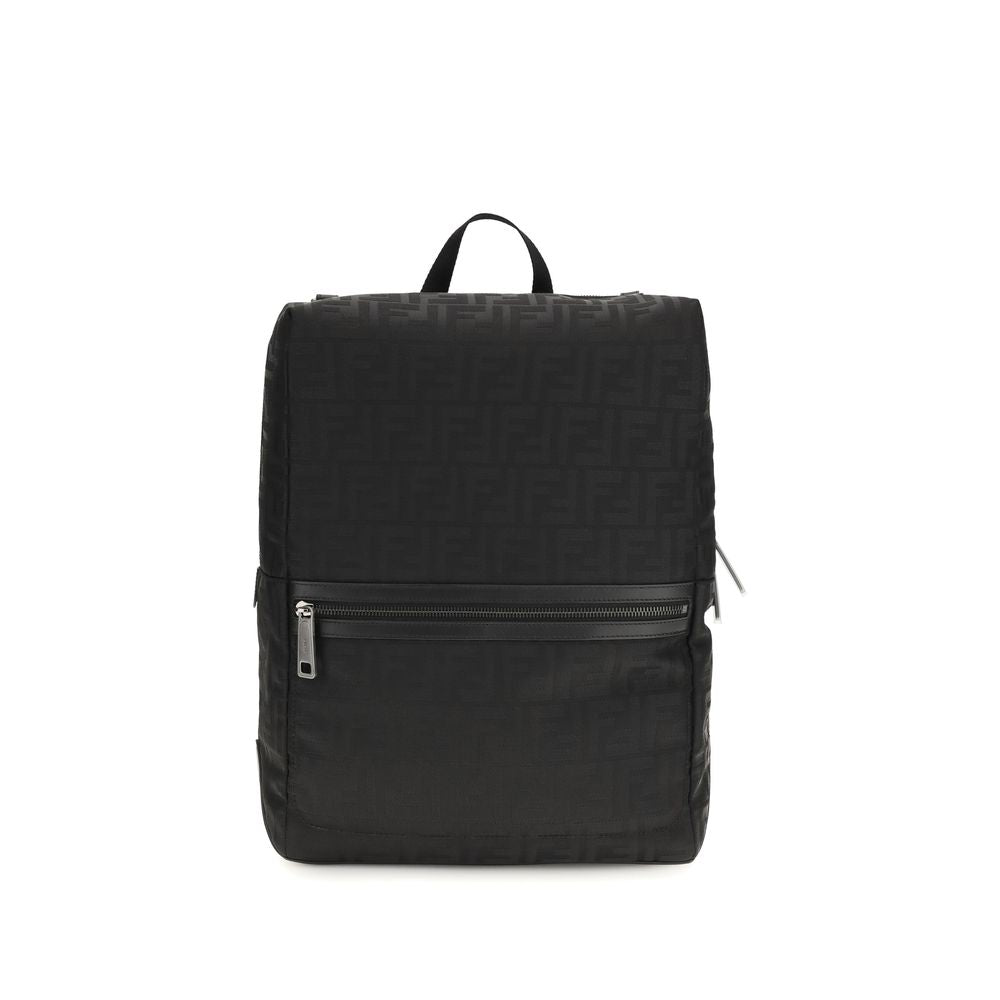 Fendi Black Nylon Backpack Fendi