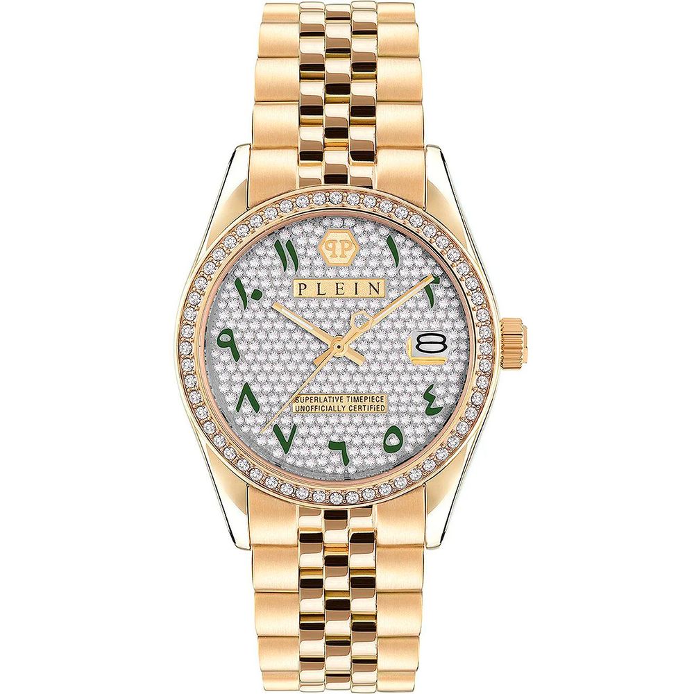 Philipp Plein Gold Stainless Steel Dress Watch Philipp Plein