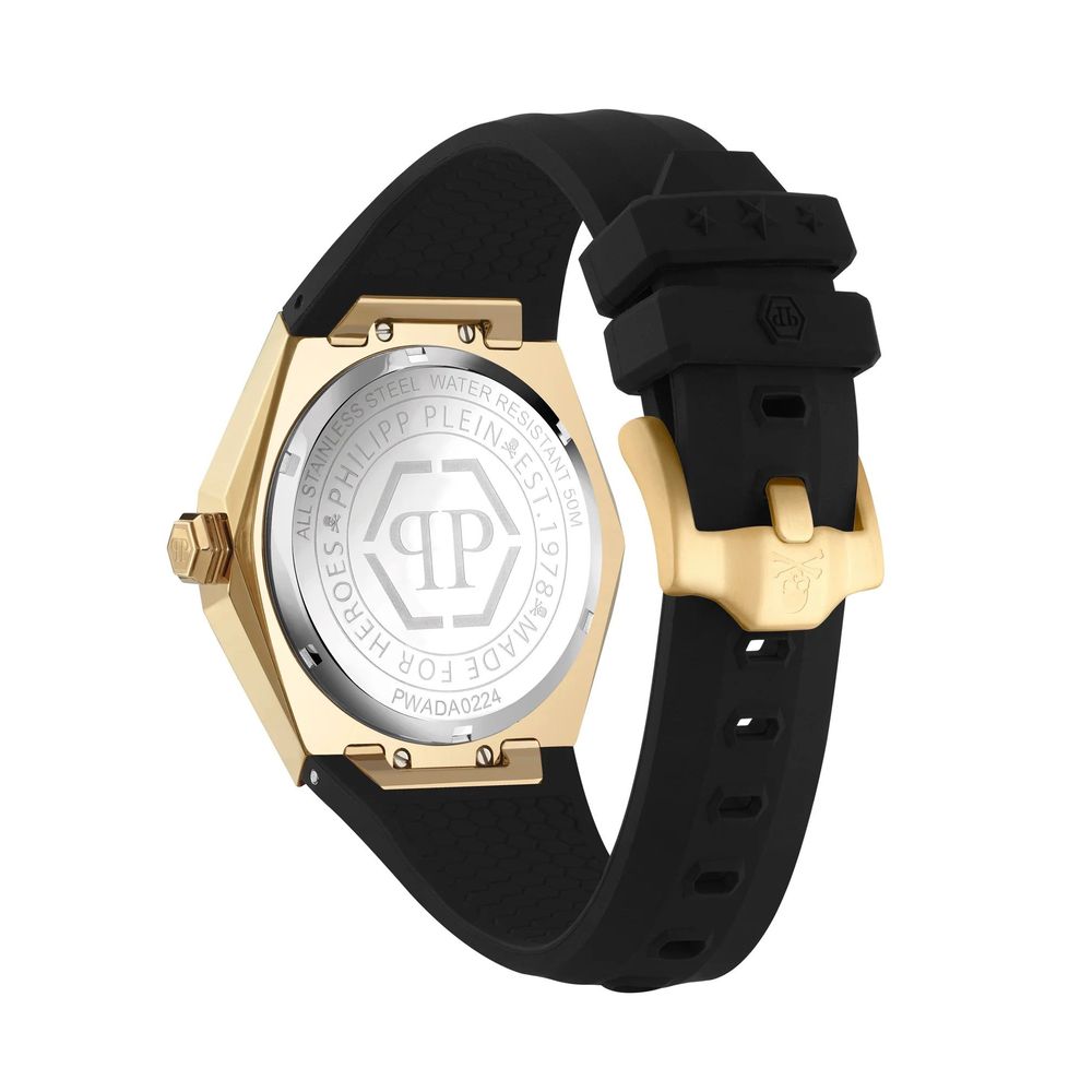 Philipp Plein Black Synthetic Dress Watch Philipp Plein