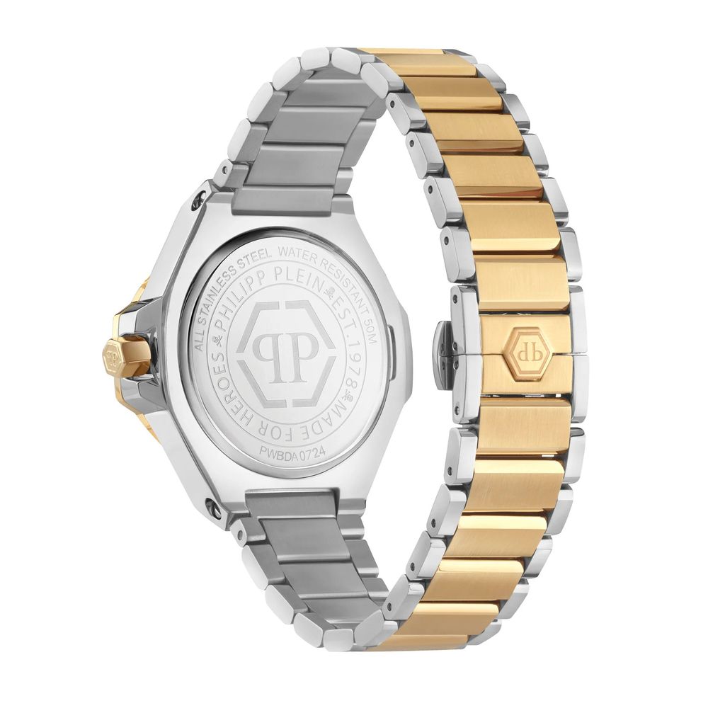 Philipp Plein Gold Stainless Steel Dress Watch Philipp Plein