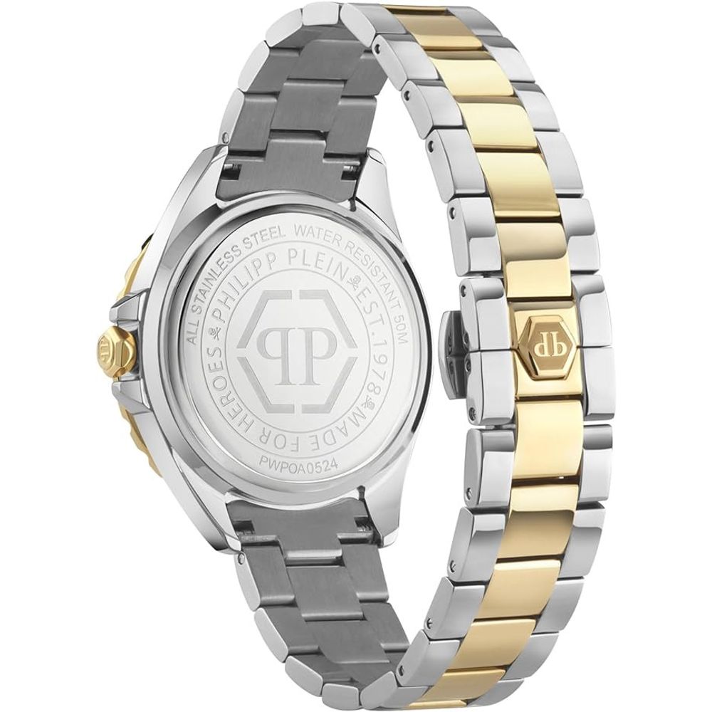 Philipp Plein Gold Stainless Steel Dress Watch Philipp Plein