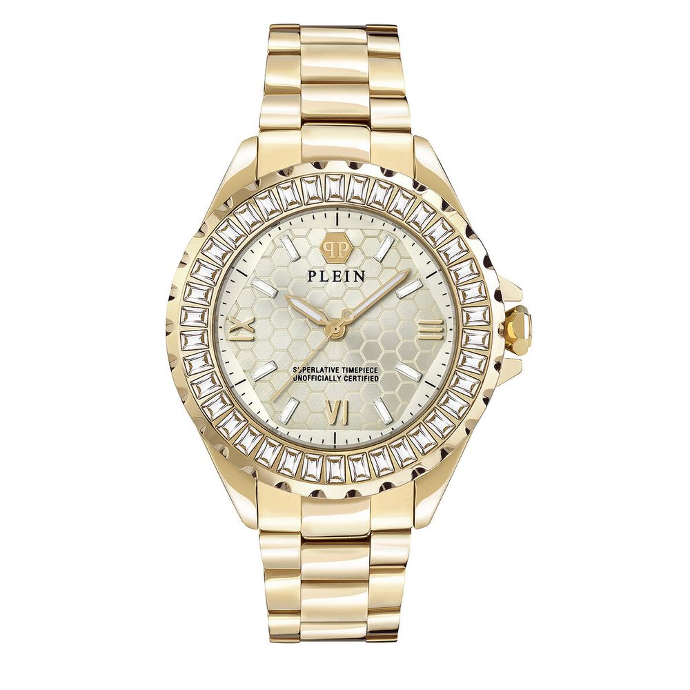 Philipp Plein Gold Stainless Steel Dress Watch Philipp Plein
