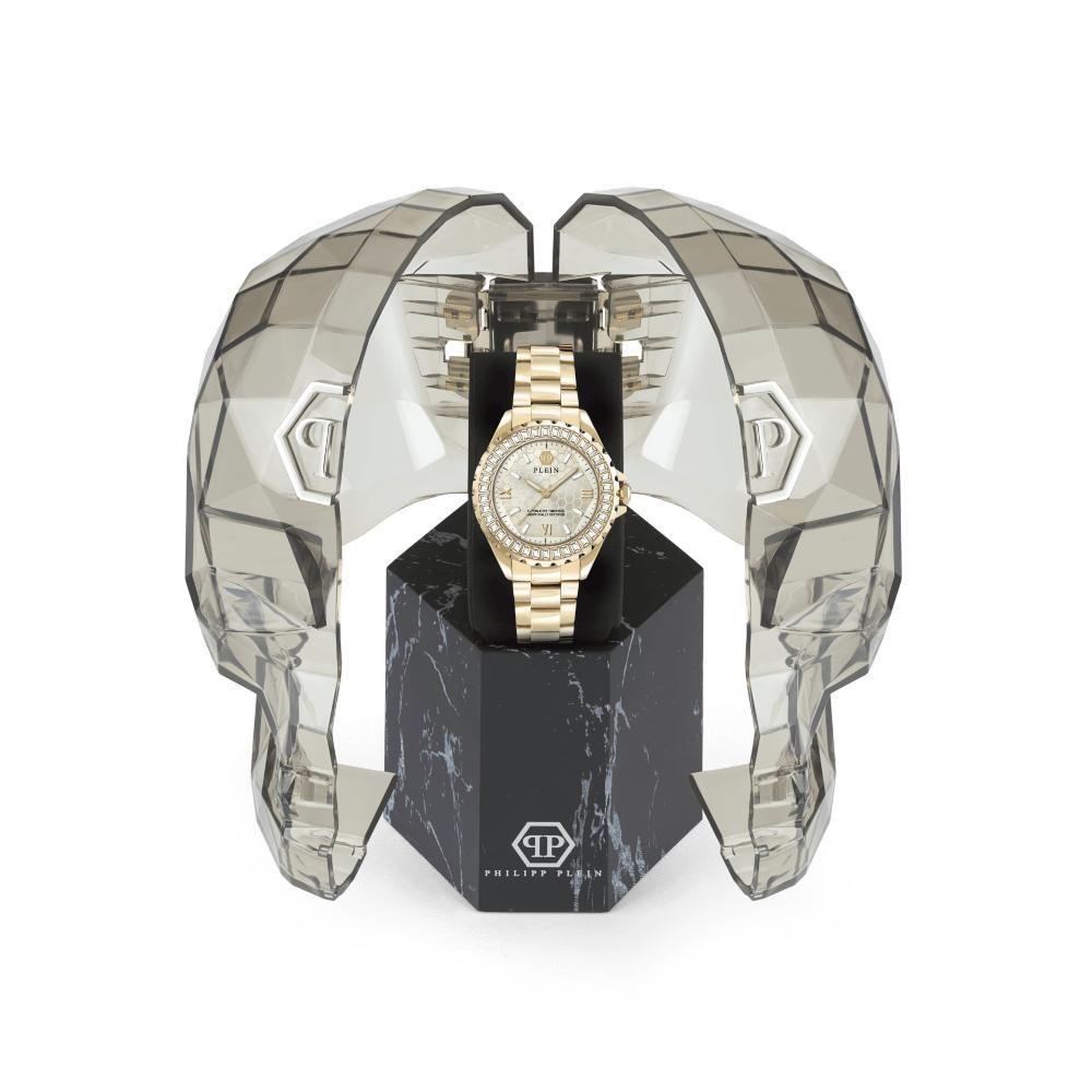 Philipp Plein Gold Stainless Steel Dress Watch Philipp Plein