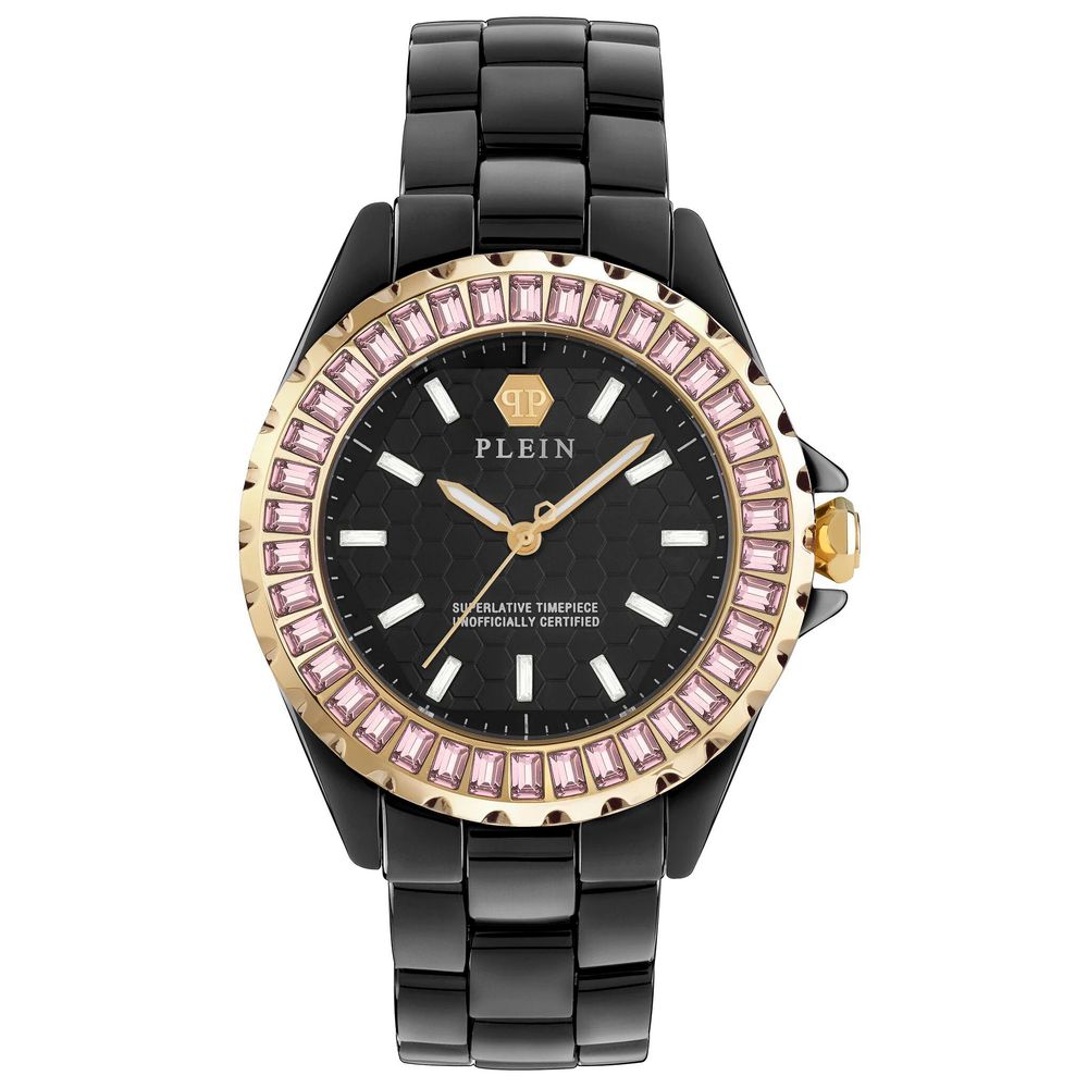 Philipp Plein Black Ceramic Dress Watch Philipp Plein