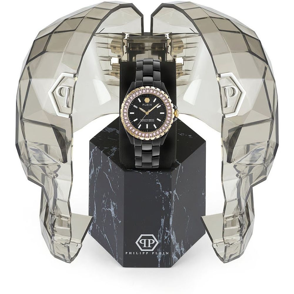 Philipp Plein Black Ceramic Dress Watch Philipp Plein