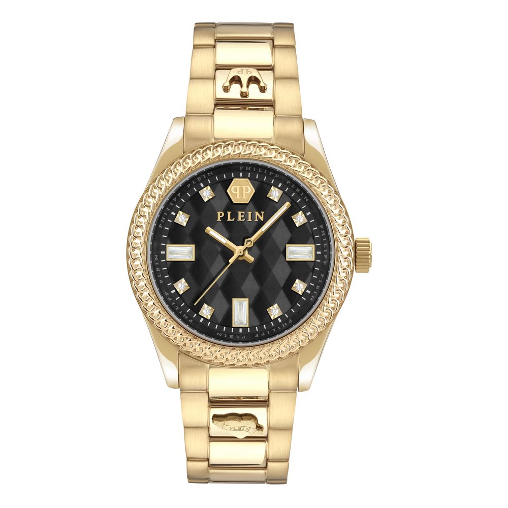 Philipp Plein Gold Stainless Steel Dress Watch Philipp Plein