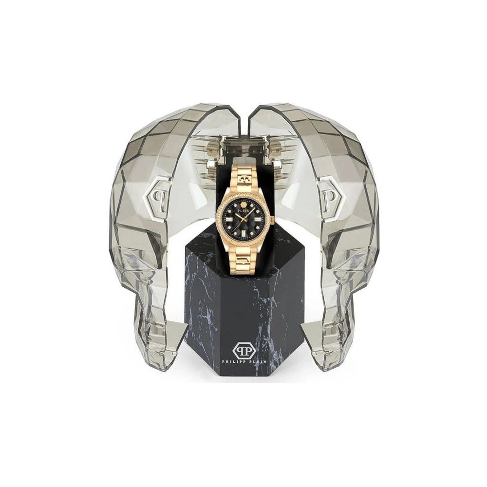 Philipp Plein Gold Stainless Steel Dress Watch Philipp Plein