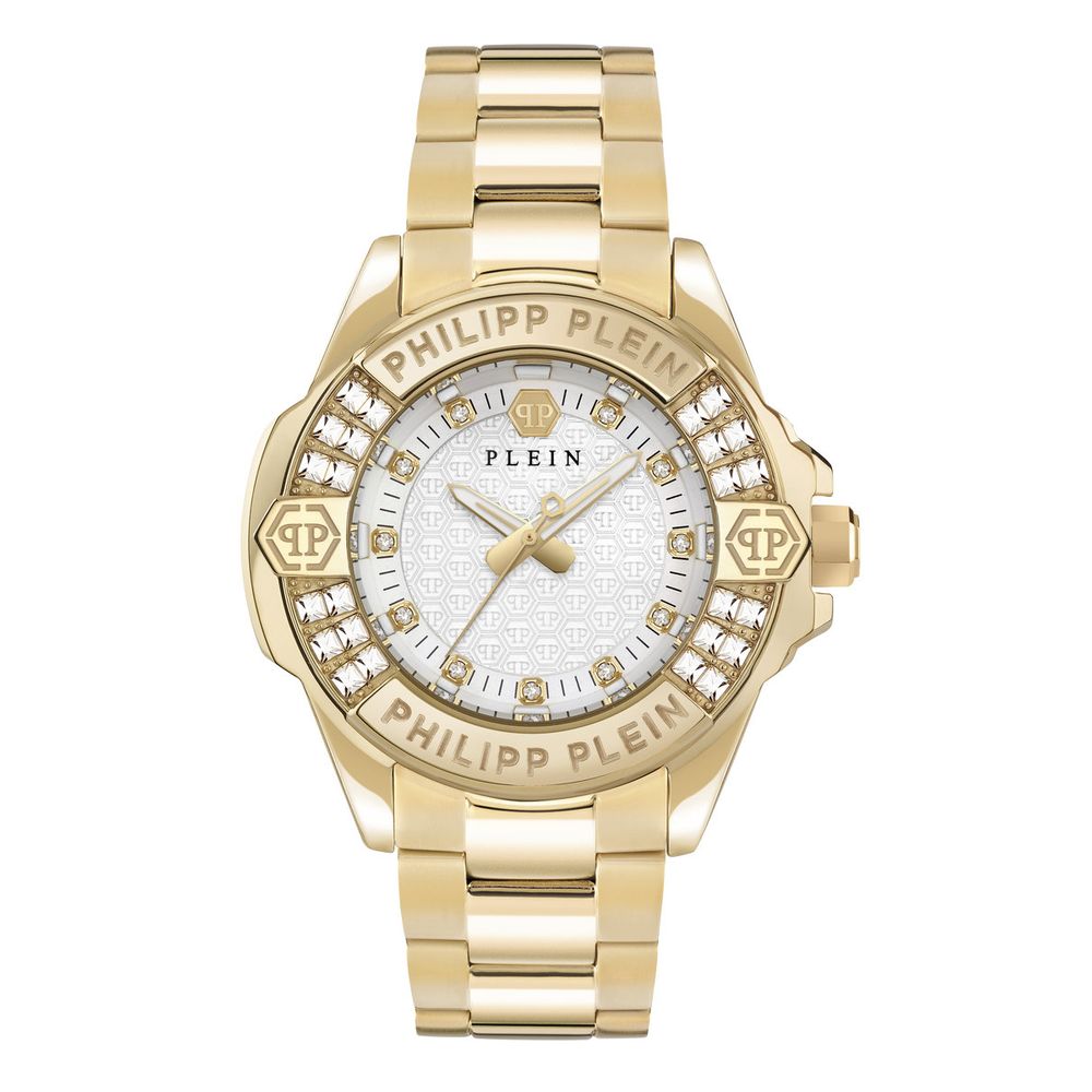Philipp Plein Gold Stainless Steel Dress Watch Philipp Plein