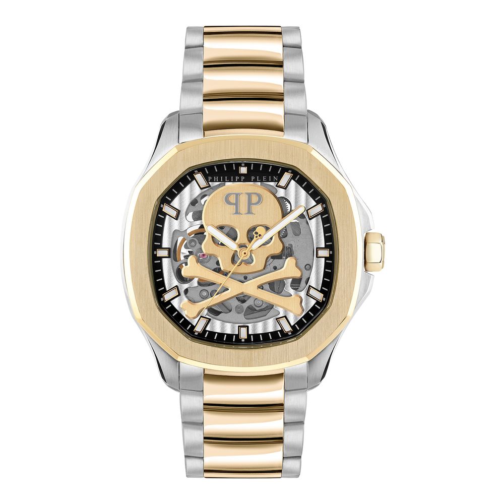 Philipp Plein Gold Stainless Steel Dress Watch Philipp Plein