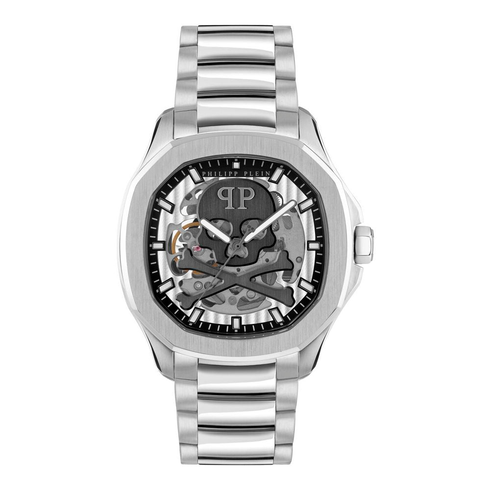 Philipp Plein Gray Stainless Steel Dress Watch Philipp Plein