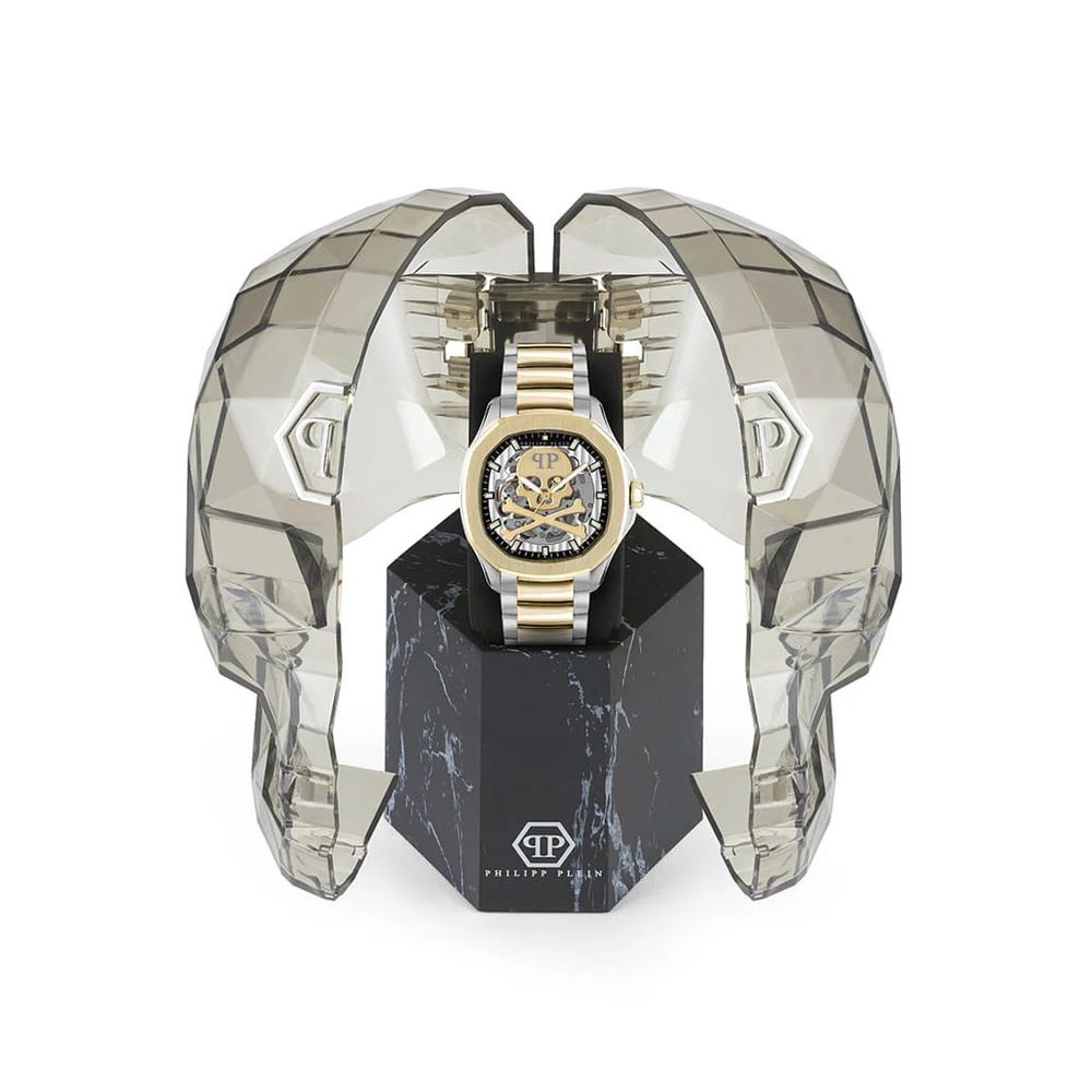 Philipp Plein Gold Stainless Steel Dress Watch Philipp Plein