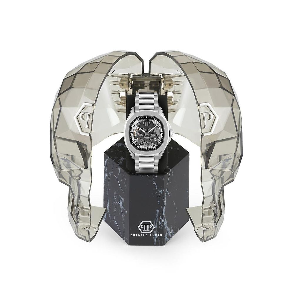Philipp Plein Gray Stainless Steel Dress Watch Philipp Plein