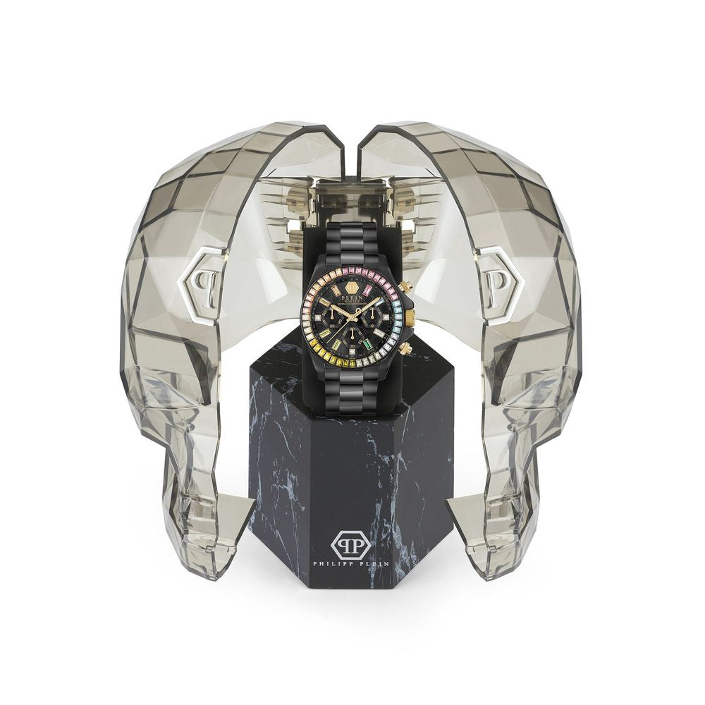 Philipp Plein Black Stainless Steel Dress Watch Philipp Plein
