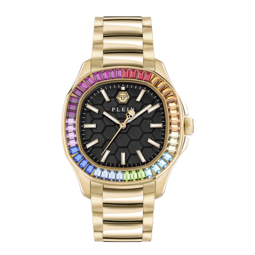 Philipp Plein Gold Stainless Steel Dress Watch Philipp Plein