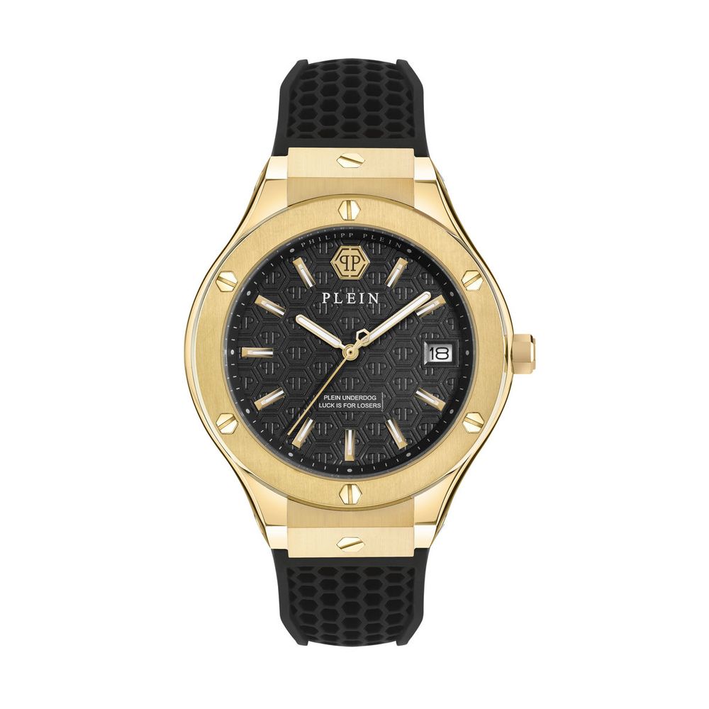 Philipp Plein Black Synthetic Dress Watch Philipp Plein