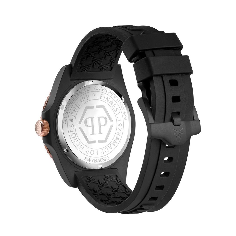 Philipp Plein Black Synthetic Sport Watch Philipp Plein