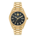 Versace Gold Stainless Steel Dress Watch Versace