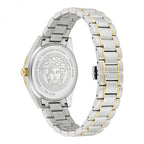 Versace Gray Stainless Steel Dress Watch Versace