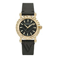 Versace Black Fur Dress Watch Versace