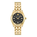 Versace Gold Stainless Steel Dress Watch Versace