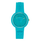 Versace Blue Synthetic Bracelet Watch Versace
