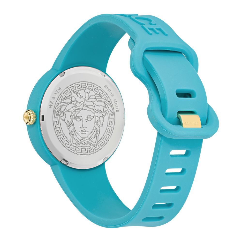 Versace Blue Synthetic Bracelet Watch Versace