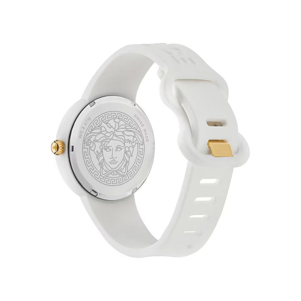 Versace horloge in wit met siliconen band - Maranos