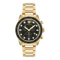 Versace Gold Stainless Steel Dress Watch Versace