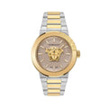 Versace Gold Stainless Steel Dress Watch Versace